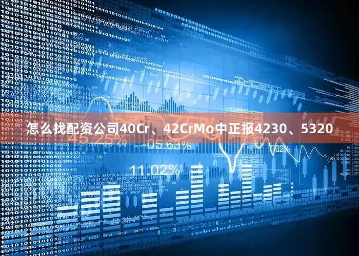 怎么找配资公司40Cr、42CrMo中正报4230、5320